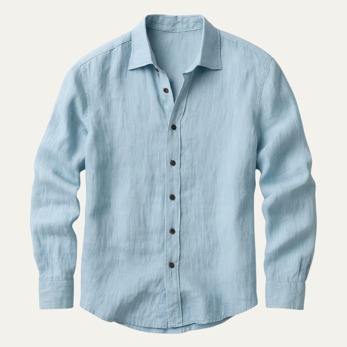 Men's Retro Casual Linen Long Sleeve Shirt