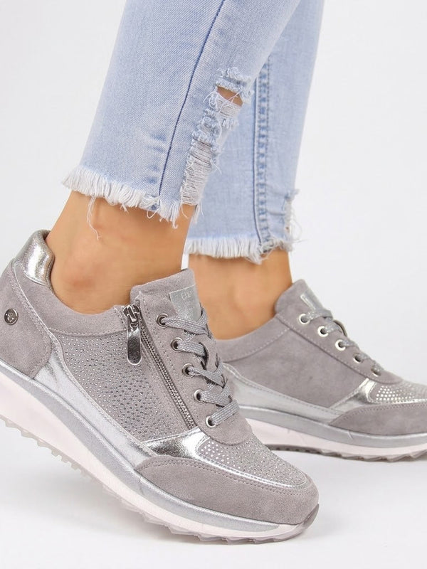 Women's Orthopaedic Zip Sneakers