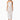 Helena Strapless Midi Dress In White 0