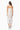 Helena Strapless Midi Dress In White 4