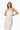 Helena Strapless Midi Dress In White 5