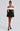 Noir Bloom Mini Dress - Black/White 1