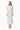 Shannon 3D Floral Midi Dress In White 0