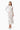 Shannon 3D Floral Midi Dress In White 2