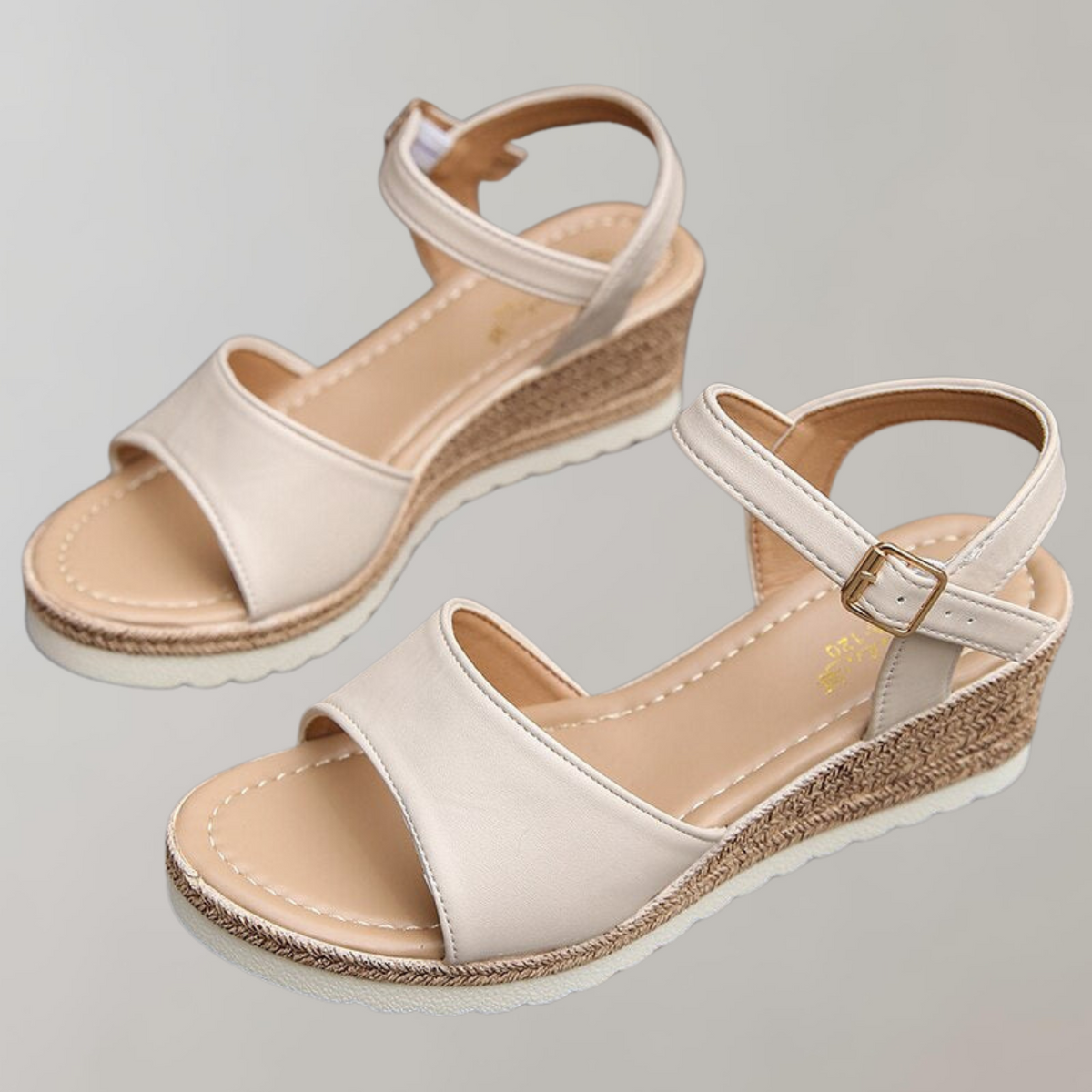 Women's Summer Platform Sandals with Ankle Strap