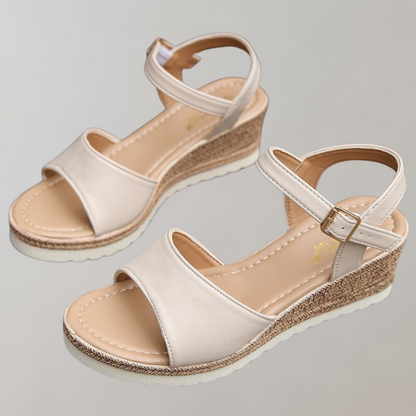 Women's Summer Platform Sandals with Ankle Strap
