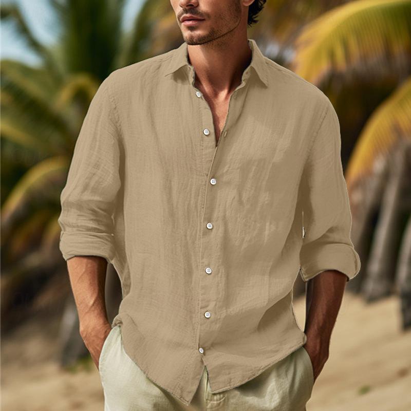 Men's Button-Down Casual Shirt