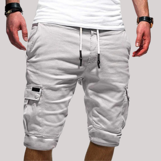 Men's Cargo Knee Length Drawstring Shorts