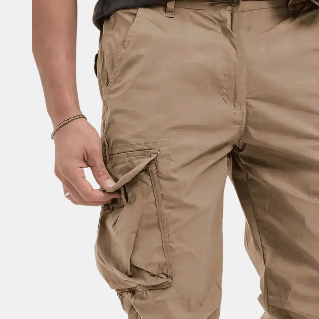 Men's Cotton Cargo Joggers