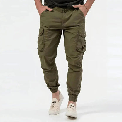 Men's Cotton Cargo Joggers