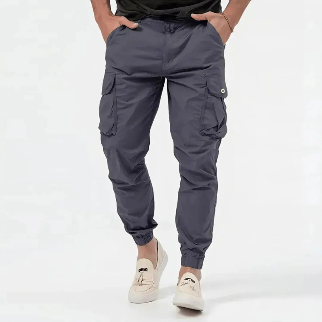 Men's Cotton Cargo Joggers