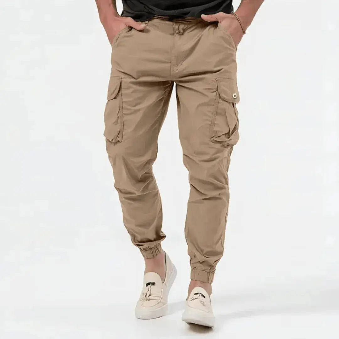 Men's Cotton Cargo Joggers