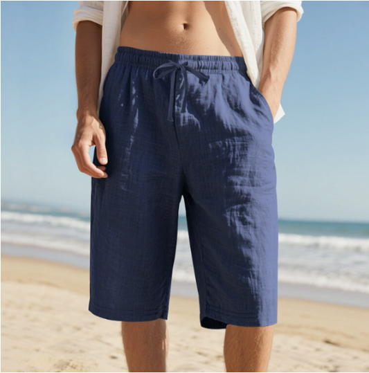 Men's Drawstring Knee Length Shorts