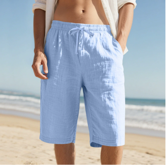 Men's Drawstring Knee Length Shorts
