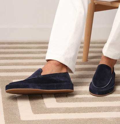 Men's Luxury Slip-On Loafers with Cushioned Sole