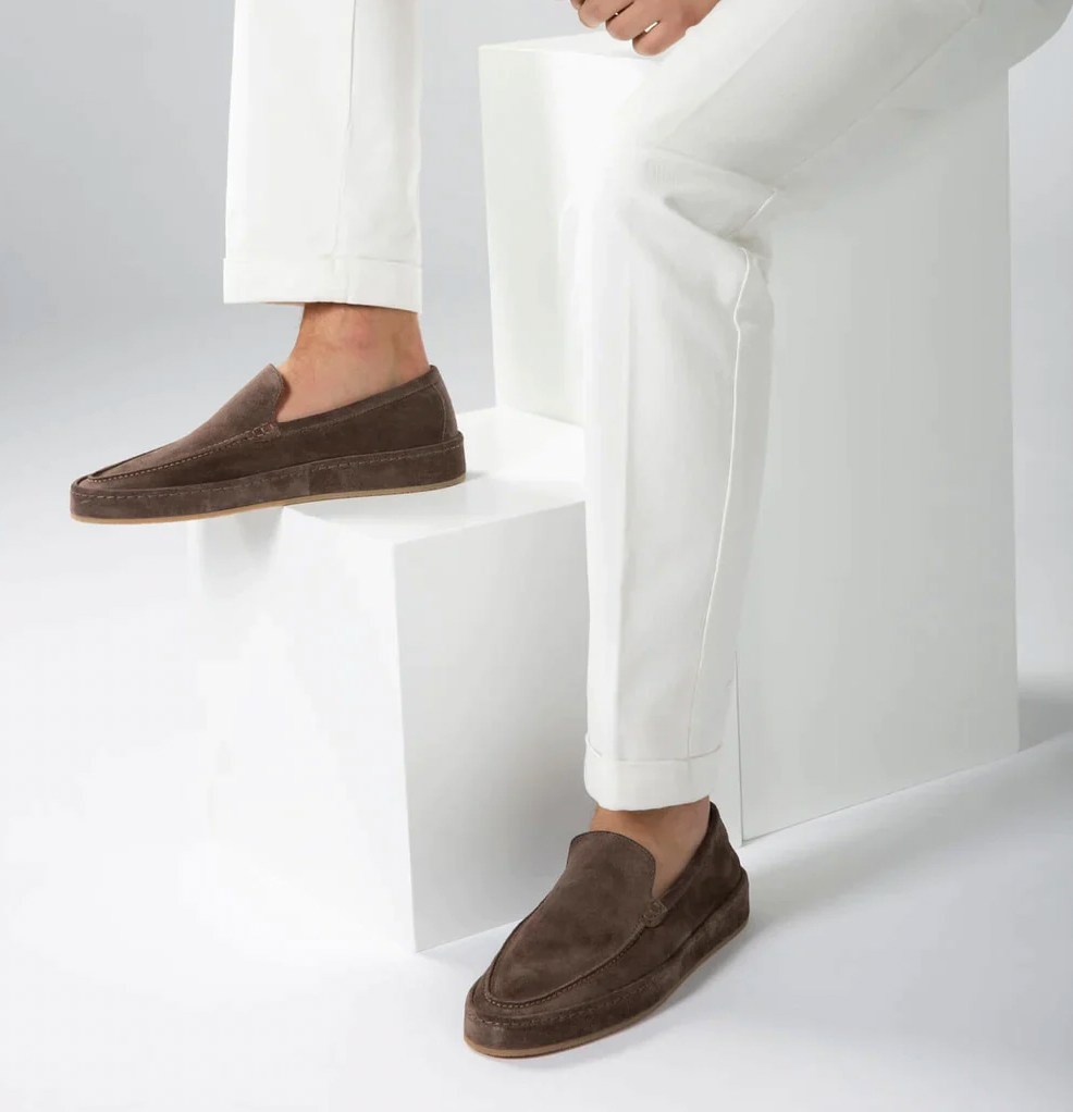 Men's Luxury Slip-On Loafers with Cushioned Sole