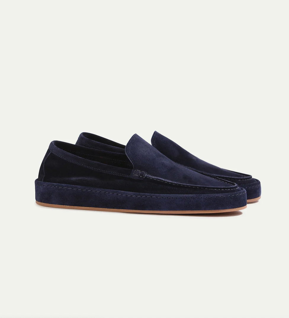 Men's Luxury Slip-On Loafers with Cushioned Sole