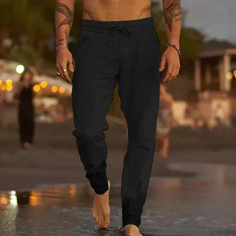 Men's Premium Linen Blend Pants