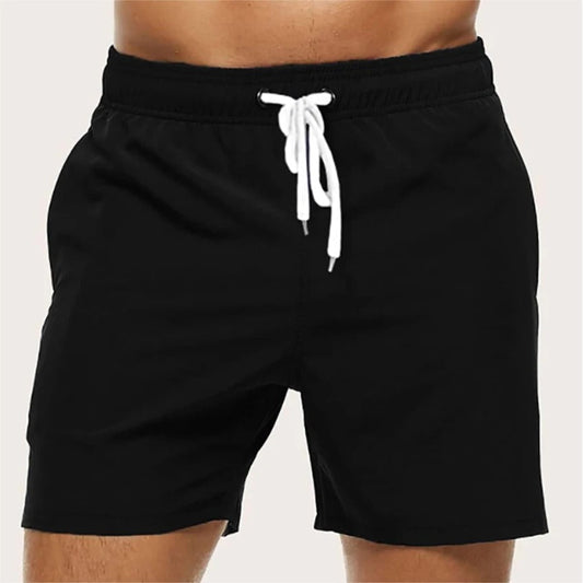 Men's Quick Dry Swim Shorts with Elastic Waistband