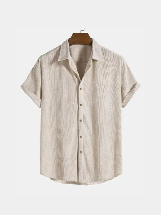Men's Relaxed Fit Button-Down Shirt
