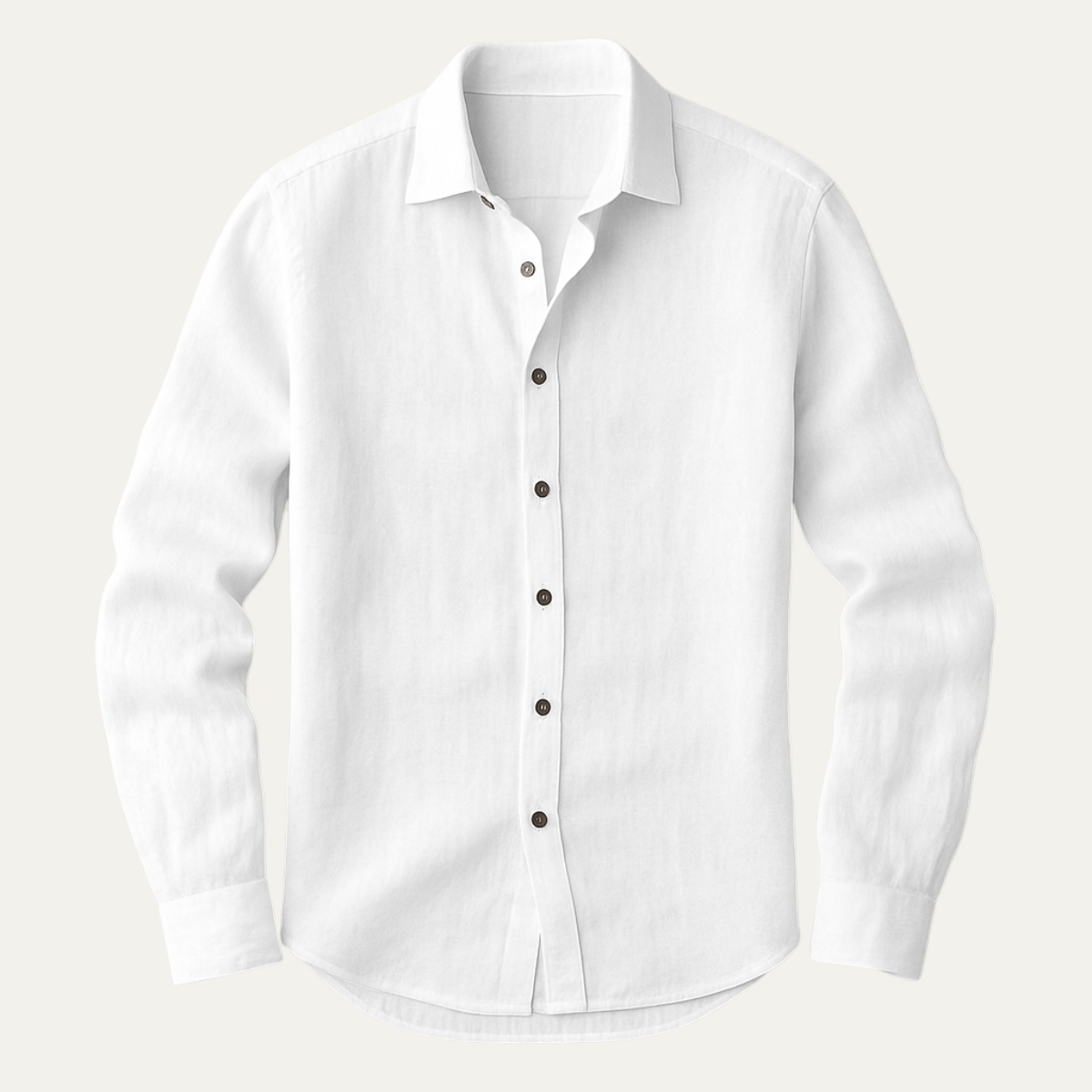 Men's Retro Casual Linen Long Sleeve Shirt
