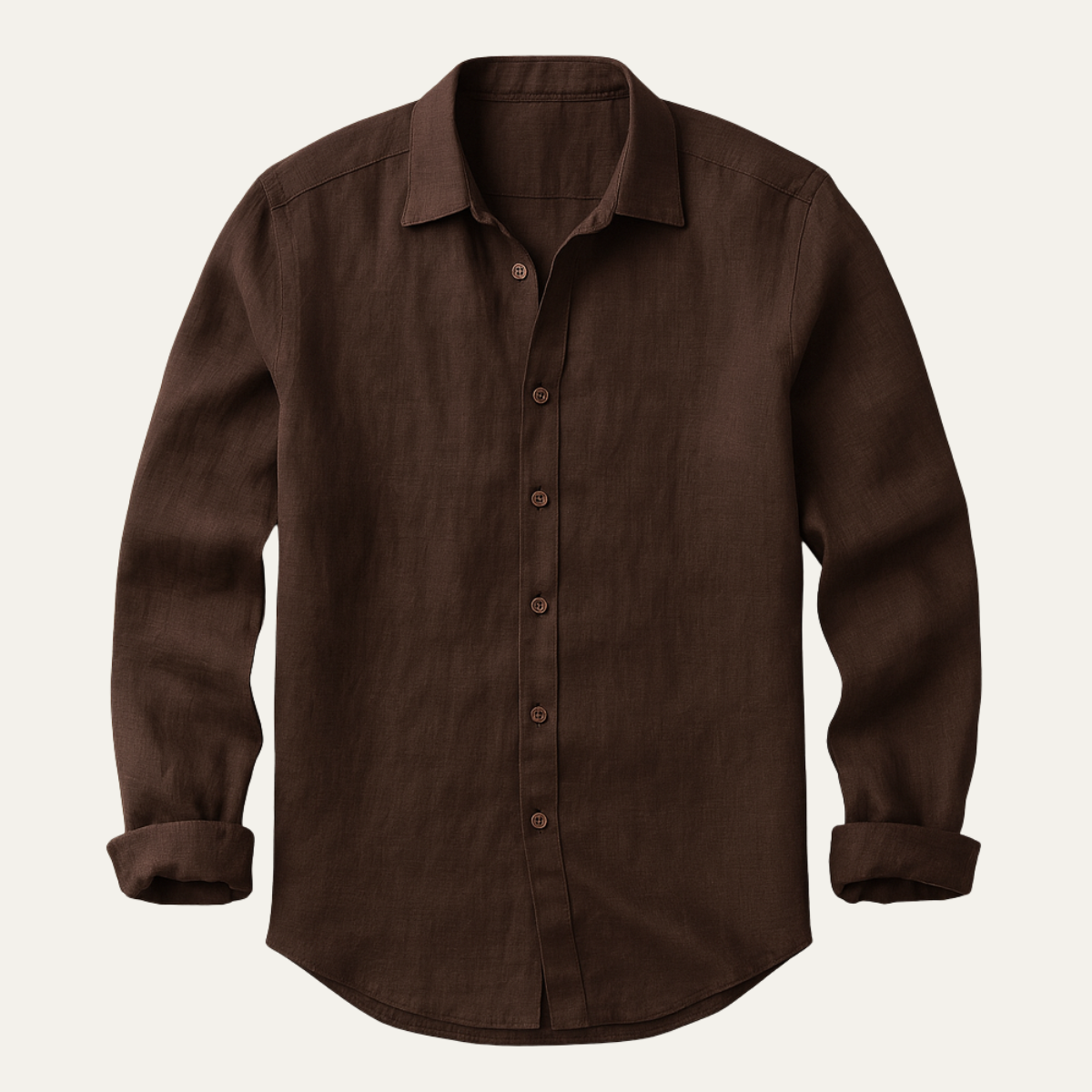 Men's Retro Casual Linen Long Sleeve Shirt