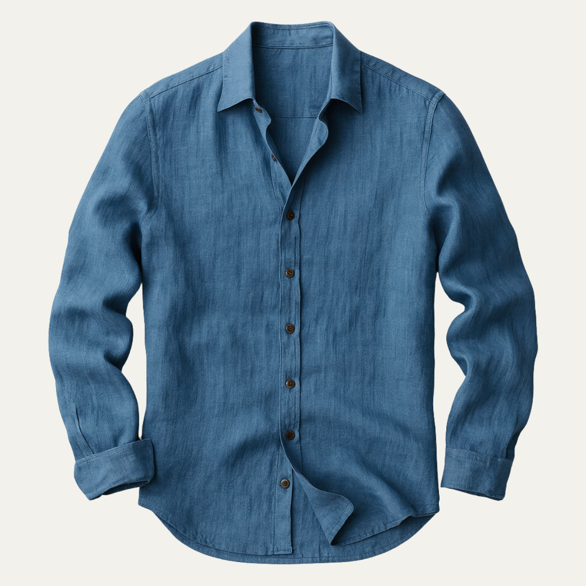 Men's Retro Casual Linen Long Sleeve Shirt