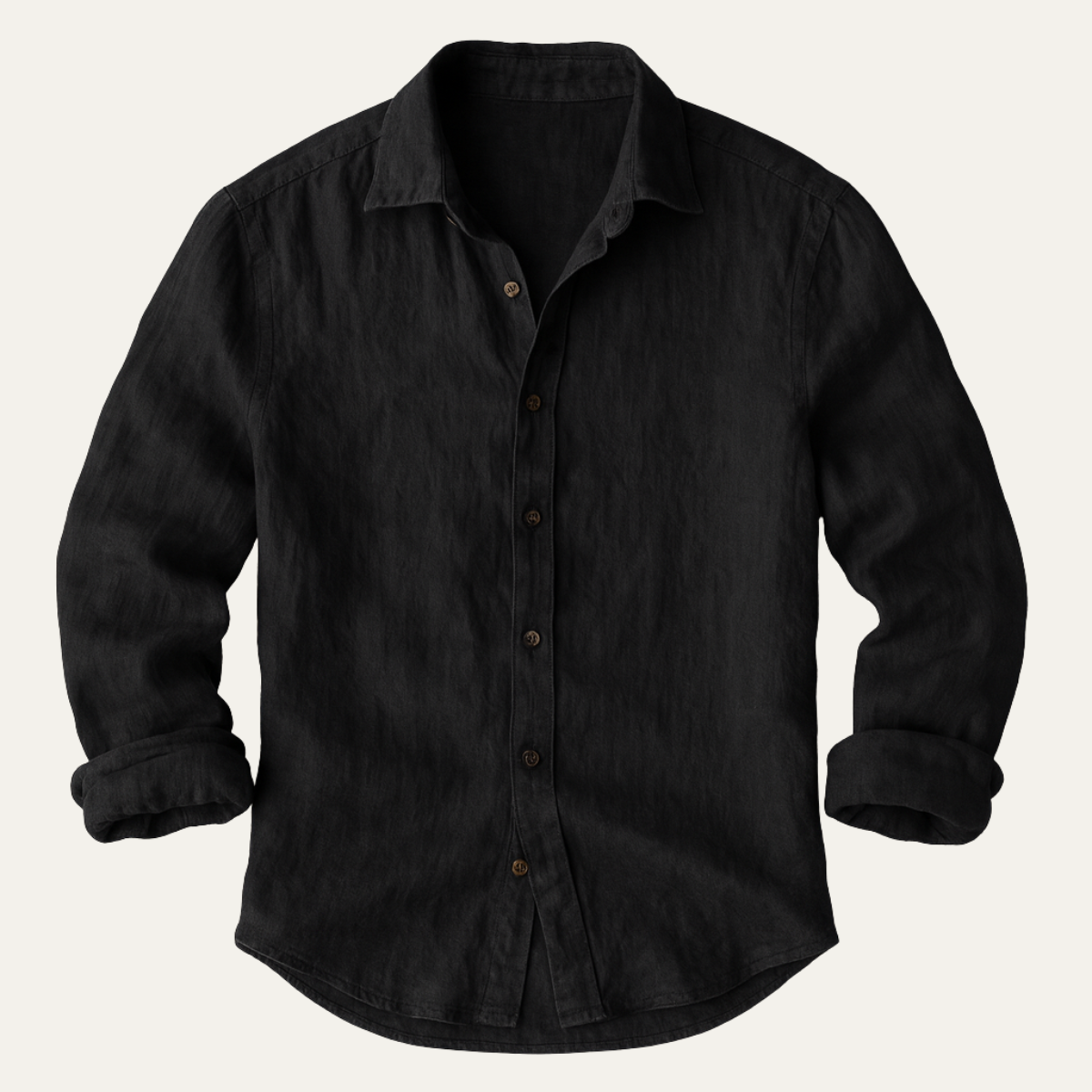 Men's Retro Casual Linen Long Sleeve Shirt