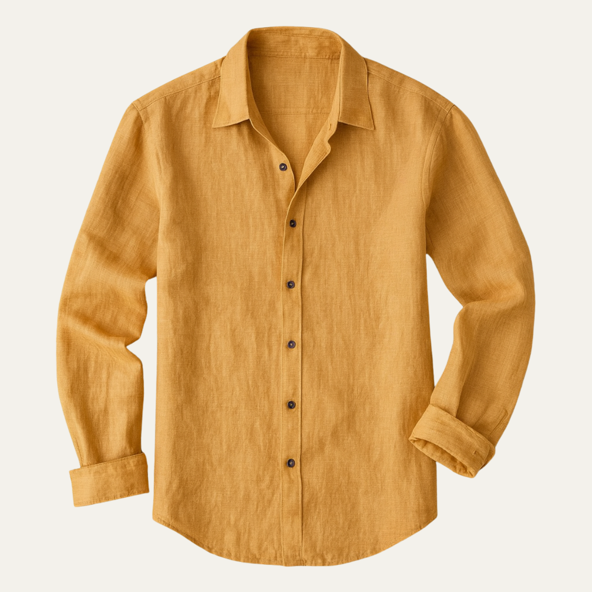 Men's Retro Casual Linen Long Sleeve Shirt