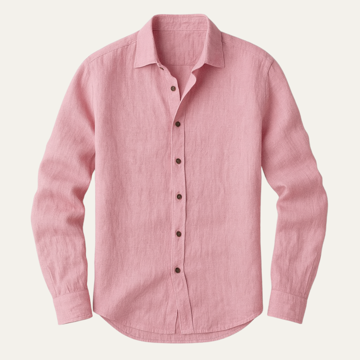 Men's Retro Casual Linen Long Sleeve Shirt