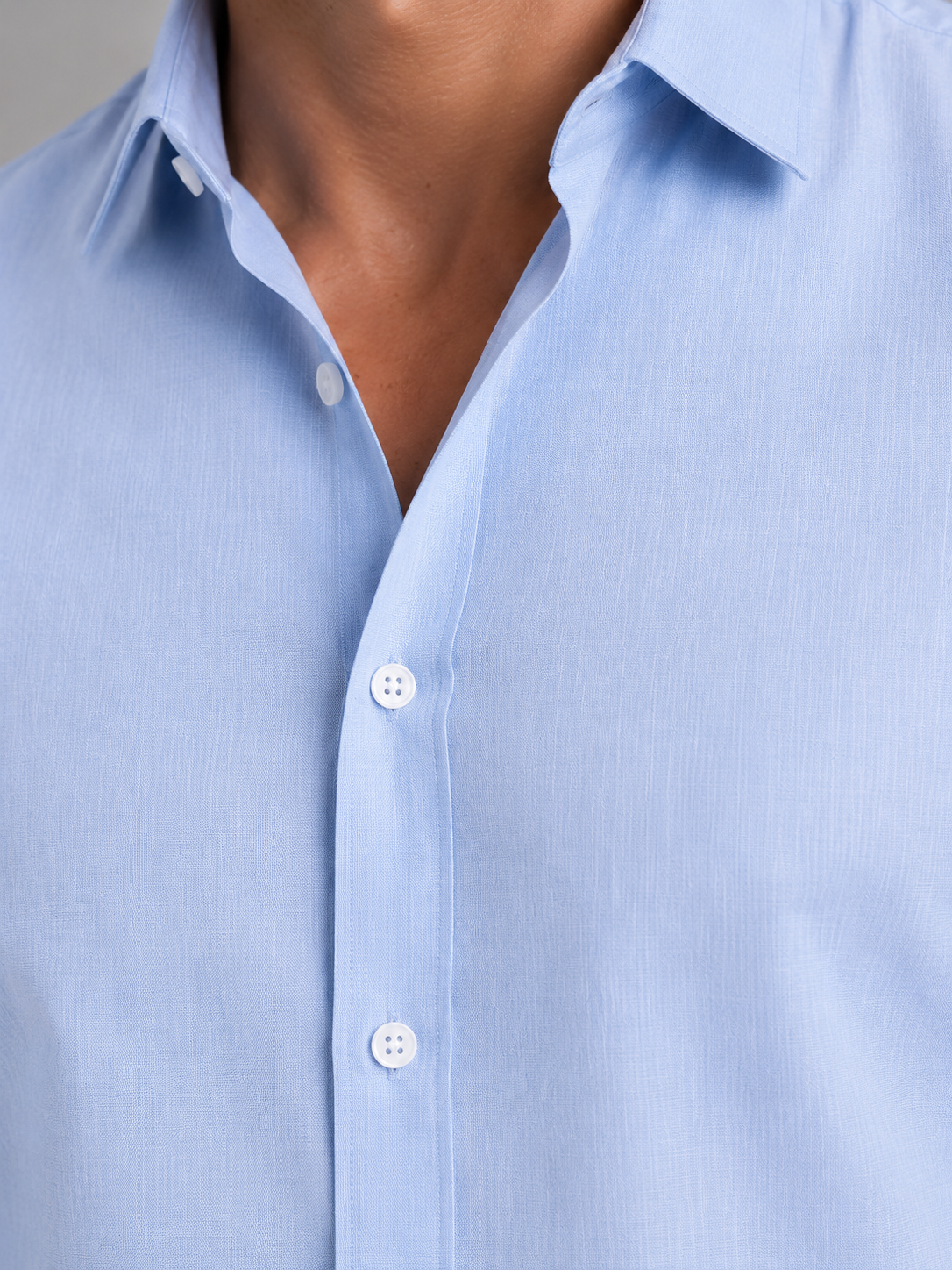 Men's Slim Fit Short Sleeve Button-Down Shirt, Smart Casual