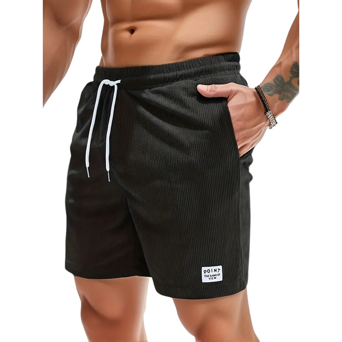 Men's Summer Swim Shorts with Elastic Waist