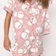 Pink Snowman Print