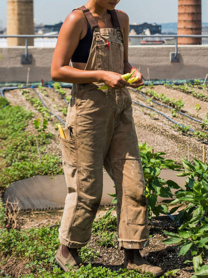 Women's Casual Utility Dungaree Jumpsuit