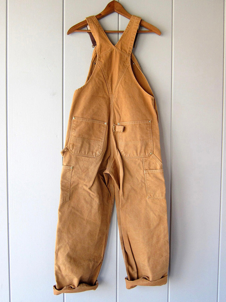 Women's Casual Utility Dungaree Jumpsuit