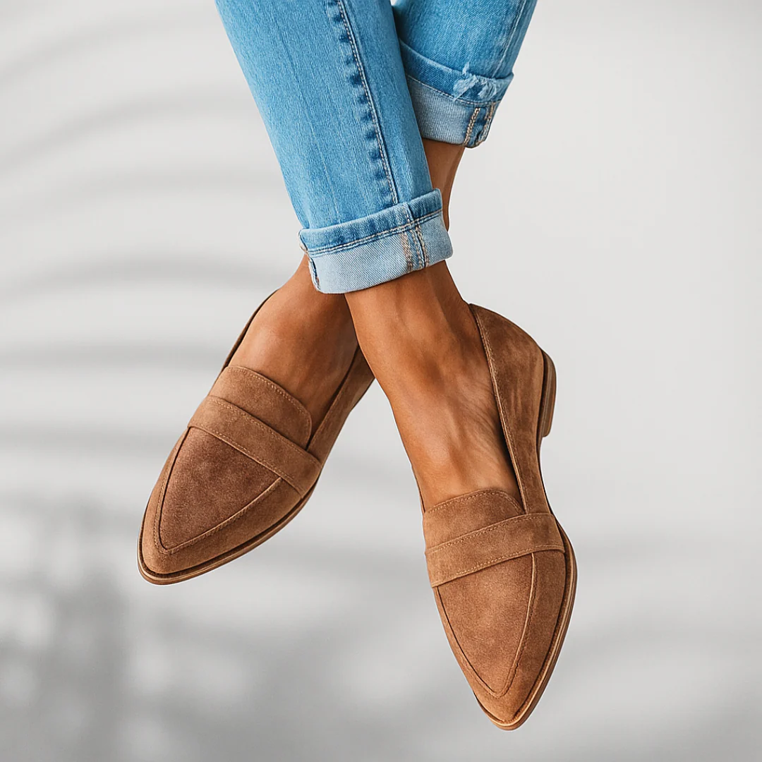 Women's Classic Slip On Loafers for Work and Weekend Wear