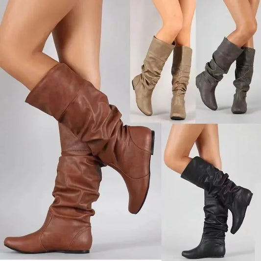 Women's Cowboy Mid-Calf Boots
