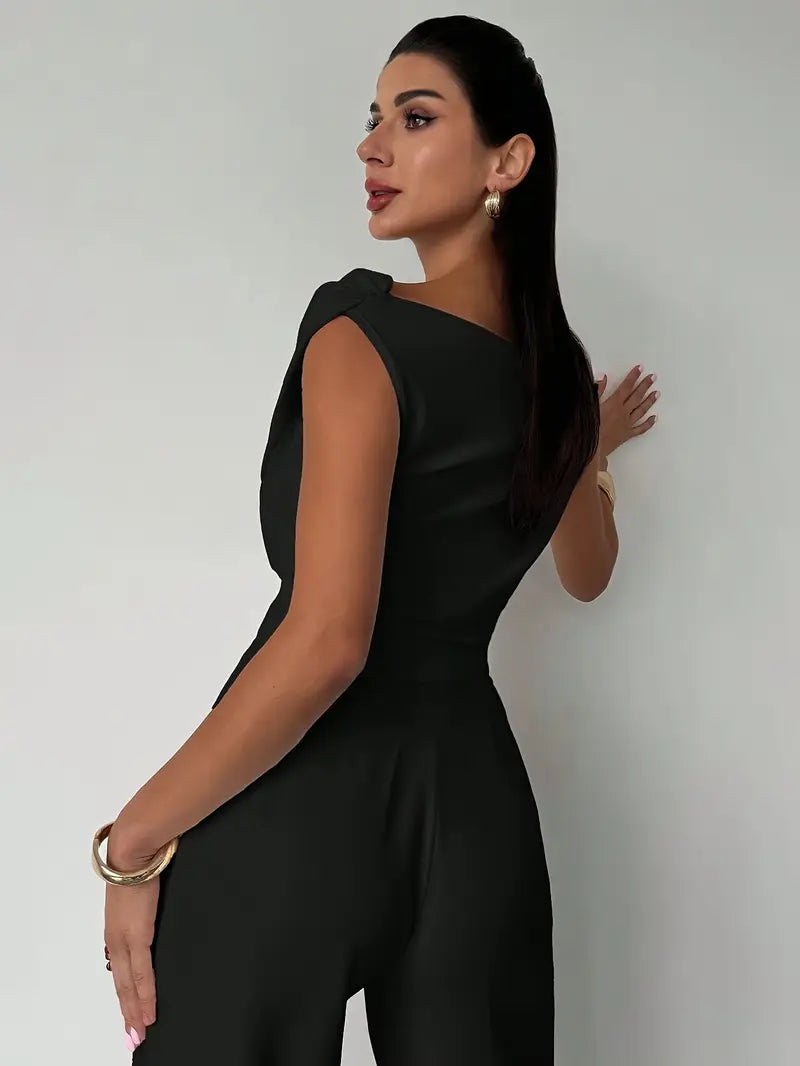 Women's Draped Elegance Top