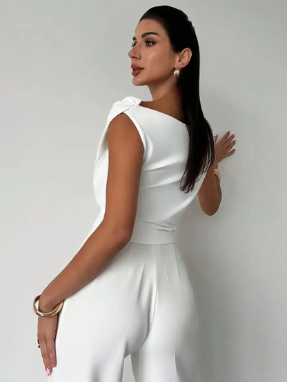 Women's Draped Elegance Top