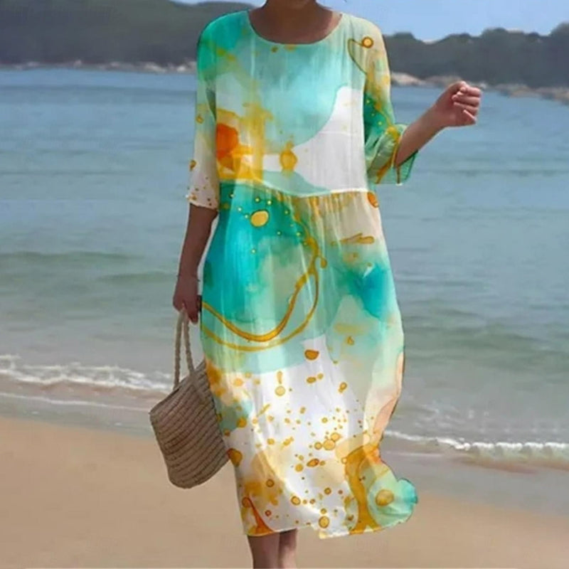 Women's Elegant Floral Dress
