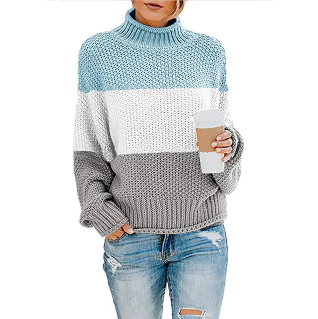 Women's Elegant Turtleneck Sweater