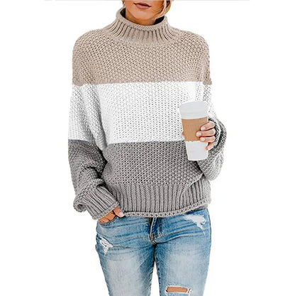 Women's Elegant Turtleneck Sweater