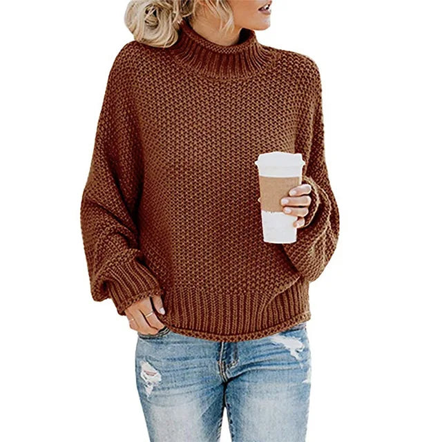 Women's Elegant Turtleneck Sweater