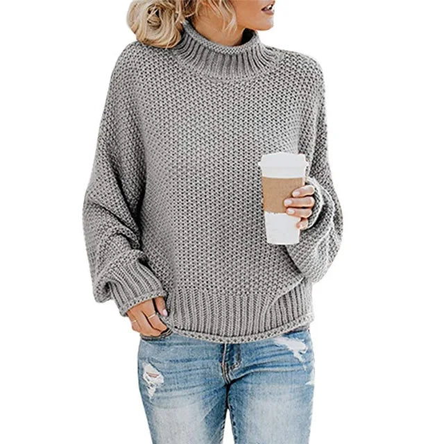 Women's Elegant Turtleneck Sweater