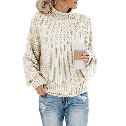 Women's Elegant Turtleneck Sweater