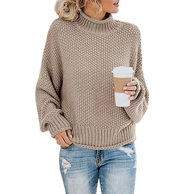 Women's Elegant Turtleneck Sweater
