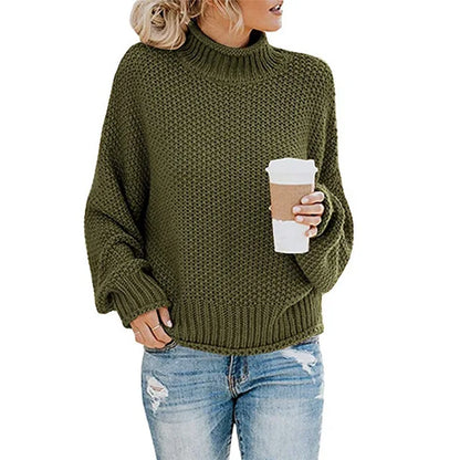 Women's Elegant Turtleneck Sweater