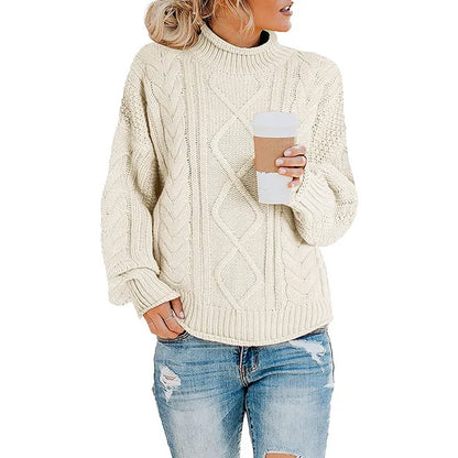 Women's Elegant Turtleneck Sweater