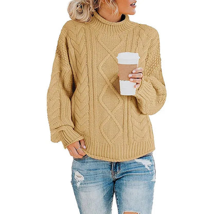 Women's Elegant Turtleneck Sweater