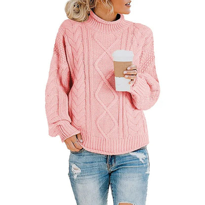 Women's Elegant Turtleneck Sweater